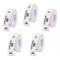 Rollo 12x30mm Blanco Con Iconos Navideños Niimbot X5u