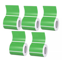 Etiquetas Rollo Rotuladora Impresora Termica 50x50mm X5u