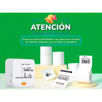 Rollo Etiquetas Joyeria Impresora Termica 30x25 45mm X5u
