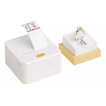 Rollo Etiquetas Joyeria Impresora Termica 30x25 45mm X5u