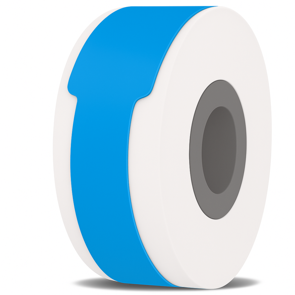 Etiquetas Rollo Rotuladora Termica 12x35mm Cable Colores