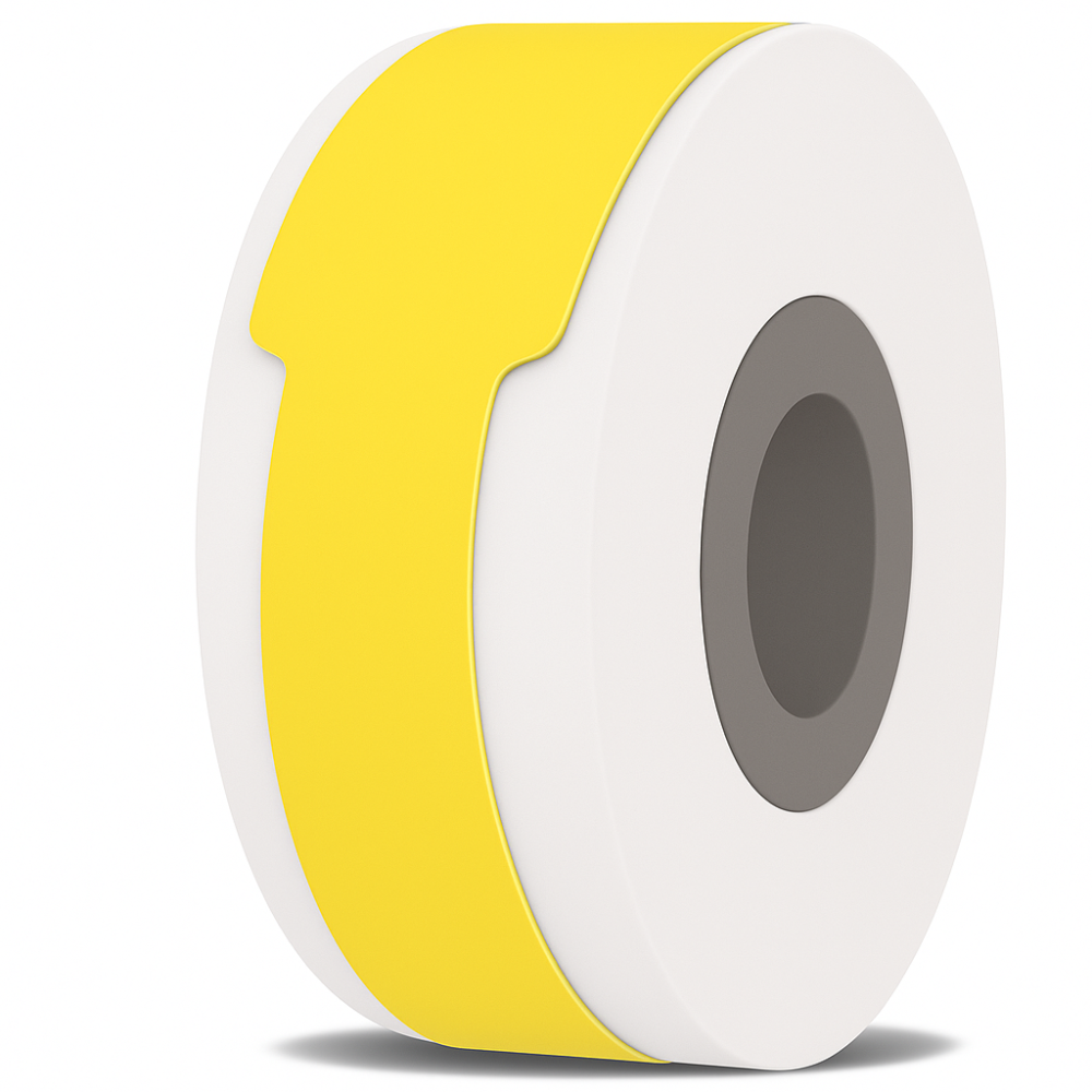 Etiquetas Rollo Rotuladora Termica 12x35mm Cable Colores