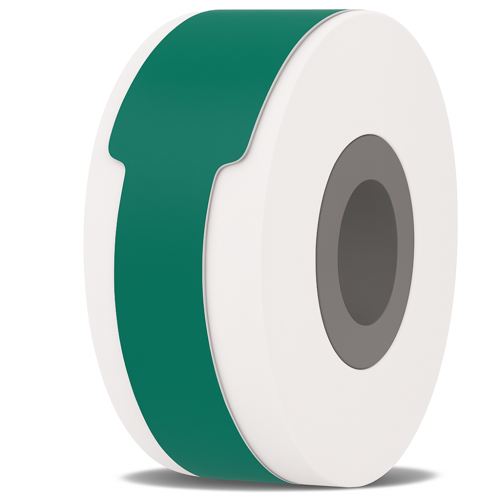 Etiquetas Rollo Rotuladora Termica 12x35mm Cable Colores