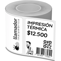 Etiquetas Rollo Rotuladora Impresora Termica 50x80mm