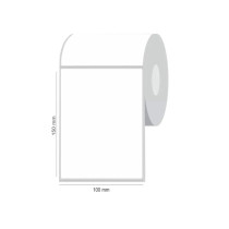 Rollo Etiqueta 100x150mm Ideal Logistica Mercadoenvios