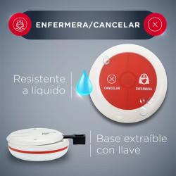 10 Llamadores De Enfermeria + Pantalla De Recepción Premium