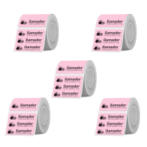 Etiquetas Rollo Rotuladora Impresora Termica 50x50mm X5u