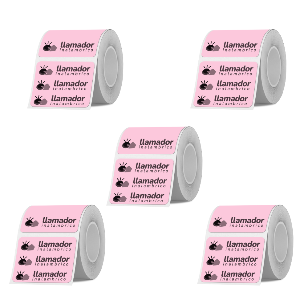 Etiquetas Rollo Rotuladora Impresora Termica 50x50mm X5u