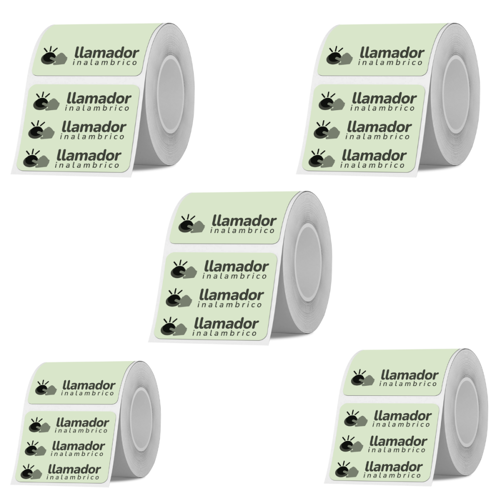 Etiquetas Rollo Rotuladora Impresora Termica 50x50mm X5u