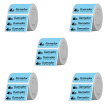 Etiquetas Rollo Rotuladora Impresora Termica 30x15mm X5u