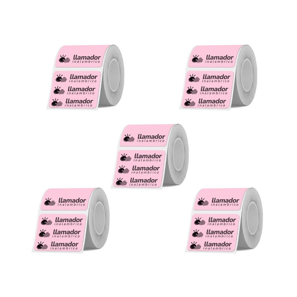 Etiquetas Rollo Rotuladora Impresora Termica 30x15mm X5u