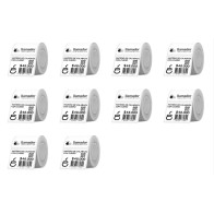 Etiquetas Rollo Rotuladora Impresora Termica 40x60mm X10