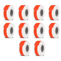 Etiquetas Rollo Rotuladora Termica 12x40mm Niimbot Colores x10u