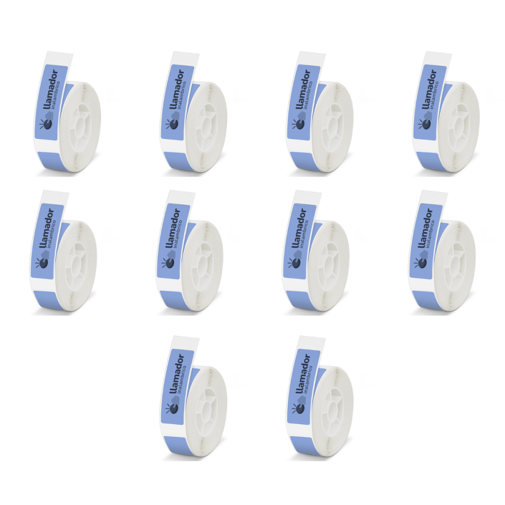 Etiquetas Impresora Niimbot D110 14x30mm Colores Varios X10u