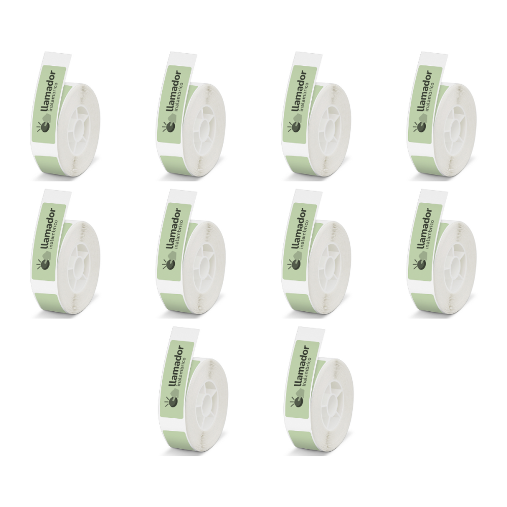 Etiquetas Impresora Niimbot D110 14x30mm Colores Varios X10u