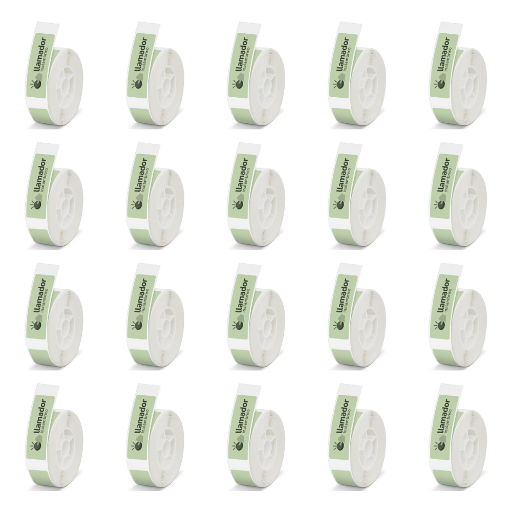 Etiquetas Impresora Niimbot D110 14x30mm Colores Varios X20u