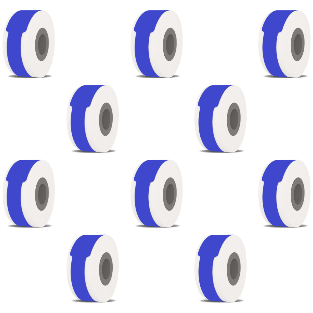 Rollo Etiquetas Joyeria Impresora Termica Colores 30x25 45mm X10u