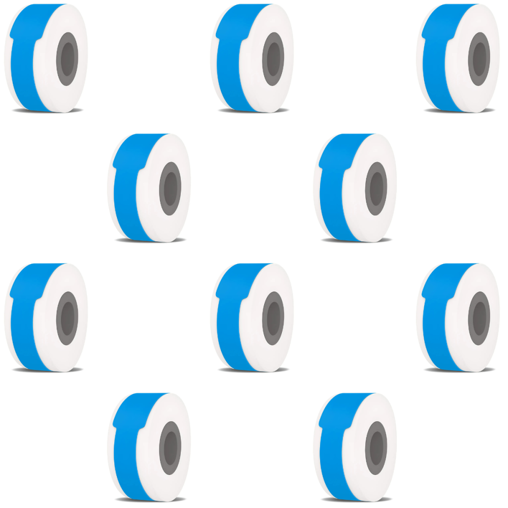 Rollo Etiquetas Joyeria Impresora Termica Colores 30x25 45mm X10u