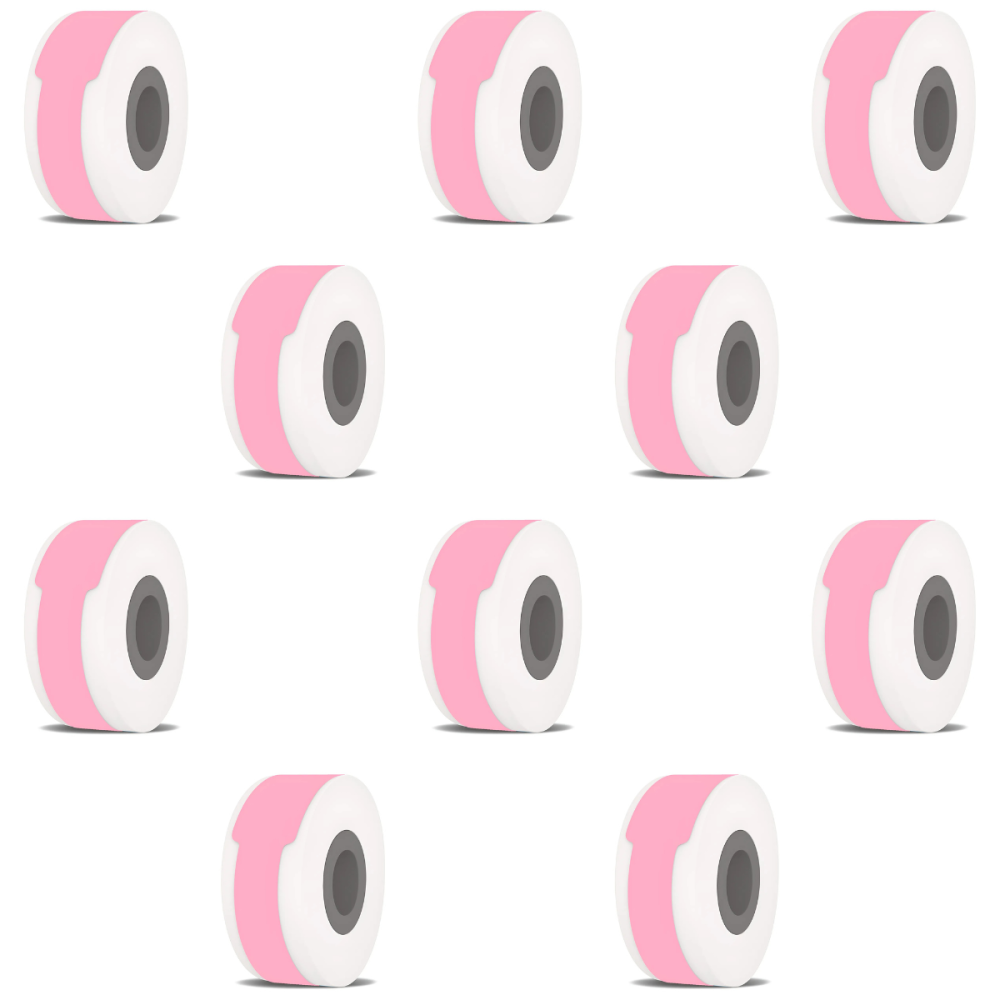 Rollo Etiquetas Joyeria Impresora Termica Colores 30x25 45mm X10u