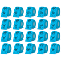 Rollo Etiquetas Redondas Rotuladora 50mm Colores X20u