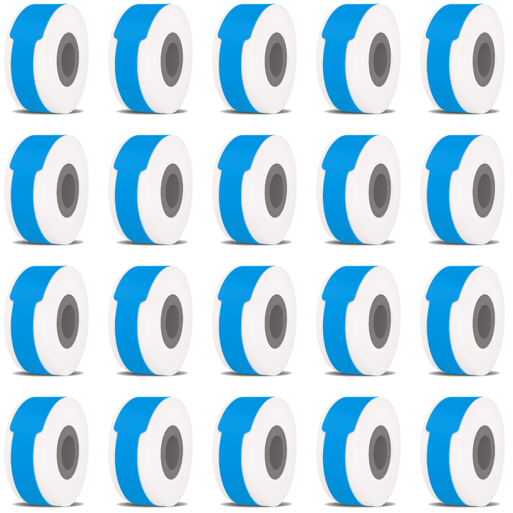 Rollo Etiquetas Cable Impresora Termica 30x25 45mm X20u