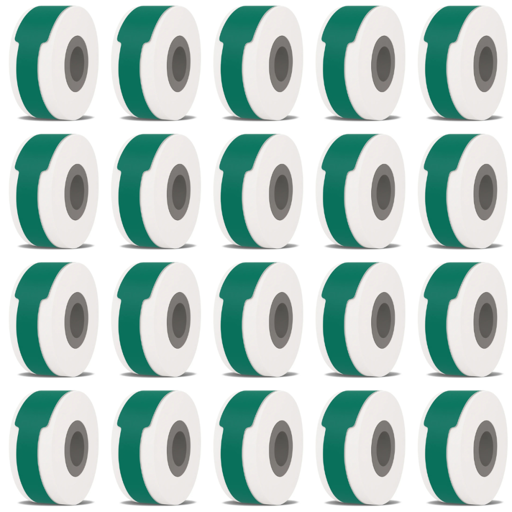 Rollo Etiquetas Cable Impresora Termica 30x25 45mm X20u