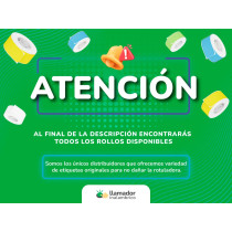 Rollo 14x50mm Blanco Con Iconos Navideños Niimbot X20u