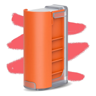 Tinta Comestible Rojo Para Impresora De Café Portátil