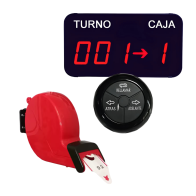 Turnero Digital Inalámbrico + Expendedor De Numero Dispenser