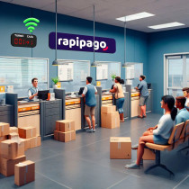 Turnero Digital Inalámbrico + Expendedor De Numero Dispenser