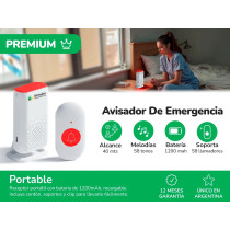 Base Rastreador Y Alarma De Ayuda Abuelos Sos Premium