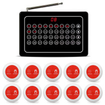 10 Llamador Enfermeria Hospitales Geriatricos + 1 Central