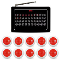 10 Llamador Enfermeria Hospitales Geriatricos + 1 Central