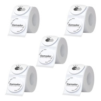 5 Unidades de Rollo TRANSPARENTE 50mm