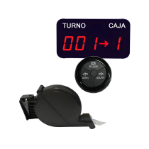 Turnero Digital Inalámbrico + Expendedor De Numero Dispenser