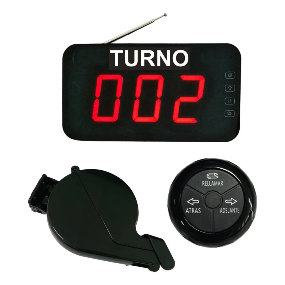 Sistema De Turnos Display Digital + Expendedor De Numeros