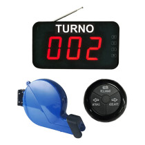 Sistema De Turnos Display Digital + Expendedor De Numeros