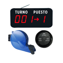 Sistema Turno Puesto Display Digital + Expendedor De Numeros