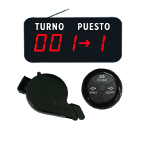 Sistema Turno Puesto Display Digital + Expendedor De Numeros