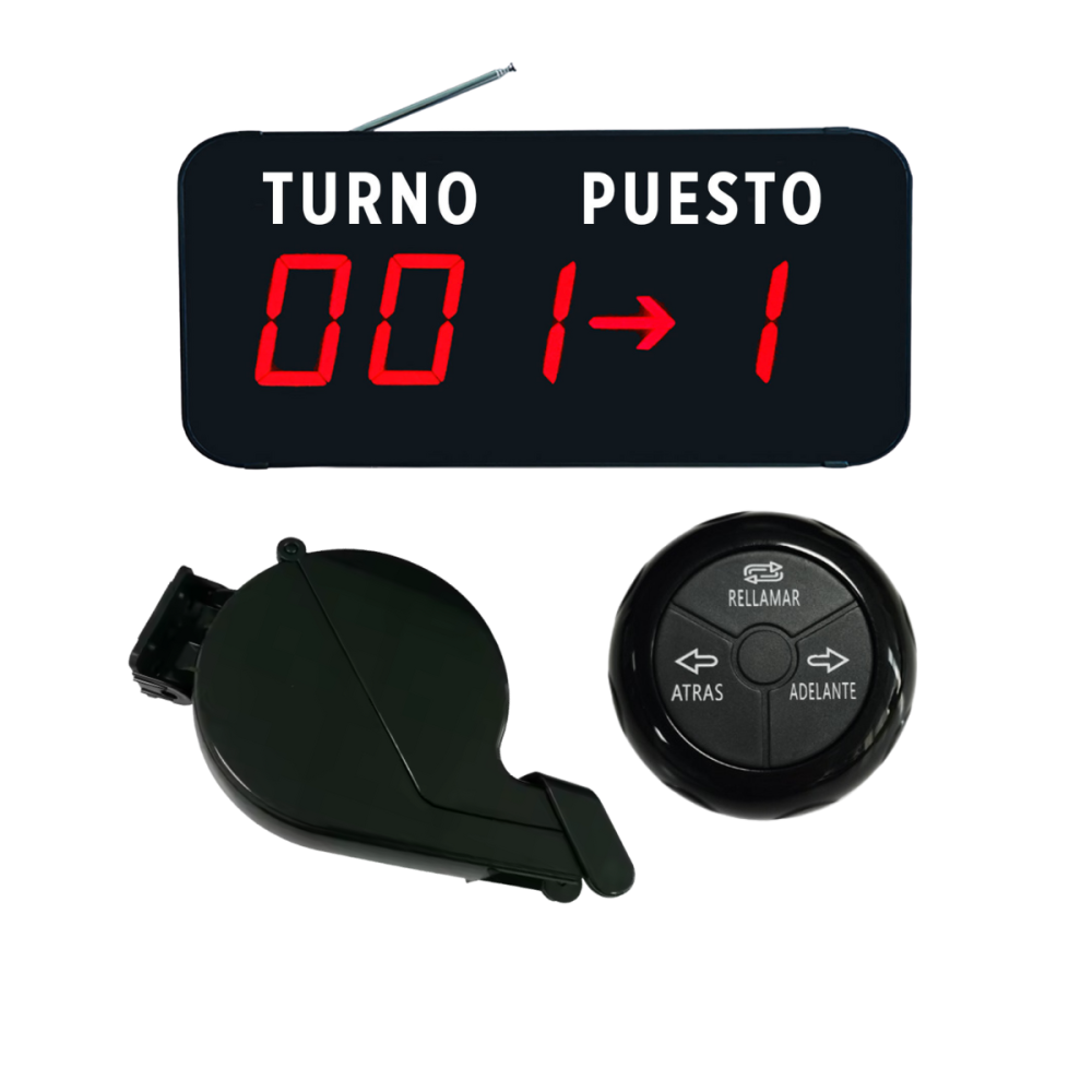Sistema Turno Puesto Display Digital + Expendedor De Numeros
