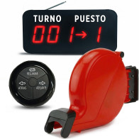 Sistema Turno Puesto Display Digital + Expendedor De Numeros