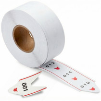 Rollo Repuesto Para Expendedor De Números Turnos