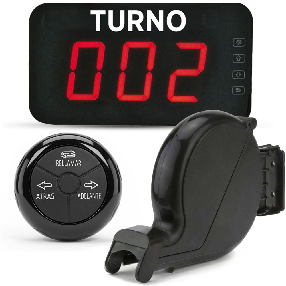 Sistema De Turnos Display Digital + Expendedor De Numeros