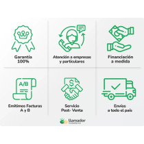 Combo Gestión De Filas Soporte Clava Papel + Rollo Numerado