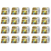 Etiquetas Rollo Rotuladora Impresora Termica 40x30mm Doradas X20u