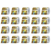 Etiquetas Rollo Rotuladora Impresora Termica 40x30mm Doradas X20u