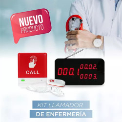 Llamador Inalambrico Enfermeria Geriatrico Hospital Emergenci