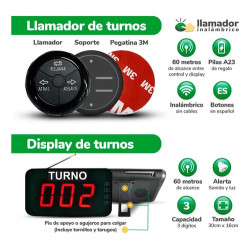 Control Remoto Inalámbrico Para Turneros Premium