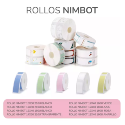 Rollo Etiquetas Para Impresora Niimbot Termica 15x50mm