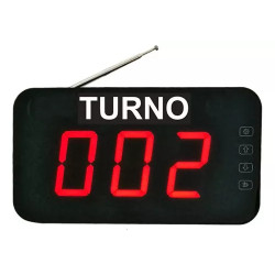 Turnero Digital Llamador Display Inalambrico Para Clientes